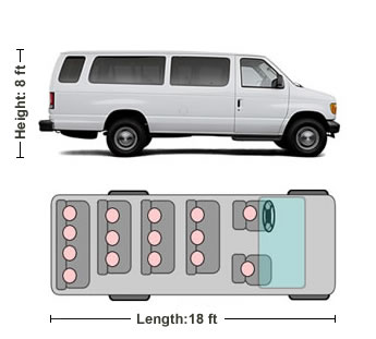 18 passenger van rental near me